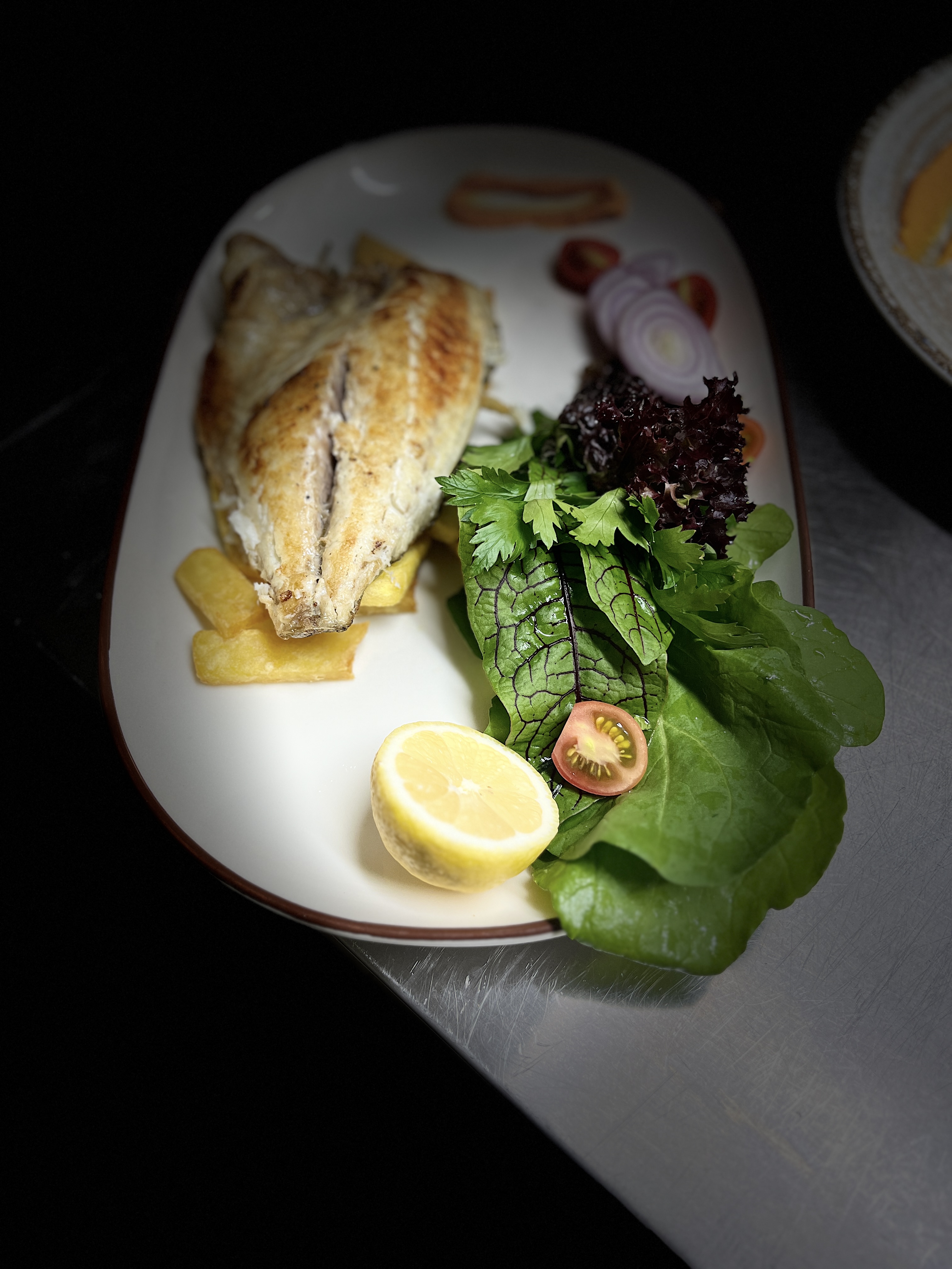 Grilled Sea Bream Fillet